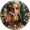 harley quinn artwork new e8 wall clock