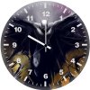 batman paint art 37 wall clock