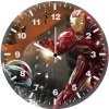 iron man ultron illustration s5 wall clock