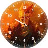 ghost rider flame hero 9x wall clock