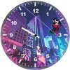 spider man miles city fn wall clock