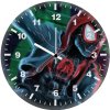 spider man miles artwork la wall clock