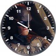 batman driving batmobile l5 wall clock