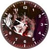 the joker vector art 4k wall clock