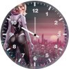 gwen stacy elegance in motion wf wall clock