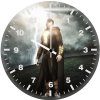 the black adam x7 wall clock