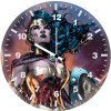 wonder woman dc comic artwork 3k wall clock