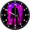 star lord art cq wall clock