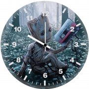 baby groot 85 wall clock