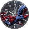 spiderman in the city sr wall clock