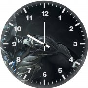 batman cyber art ml wall clock