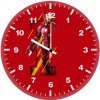 iron man art 9r wall clock