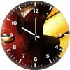 spiderman on the wall kv wall clock