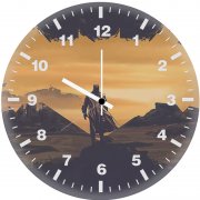 batman dark night ei wall clock