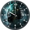 classic doctor doom iq wall clock