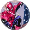 spiderman digital art new mf wall clock