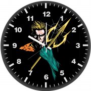 aquaman minimal gy wall clock