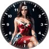 wonder woman iconic look b9 wall clock