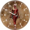 lady deadpool in deadpool and wolverine 9v wall clock