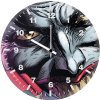 joker smile artwork b6 wall clock