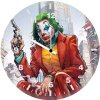joker bang gun tm wall clock