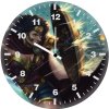 wonder woman fanart 2q wall clock