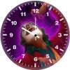 joker infamous laughter mm wall clock