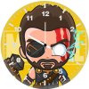 thor doddle art xu wall clock