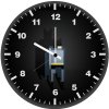batman pixel art 68 wall clock