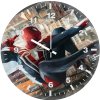 spiderman jumping j2 wall clock