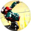 miles morales spiderman queens 7u wall clock