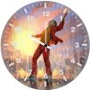 the joker menacing rain ff wall clock