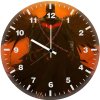 devil bat k3 wall clock