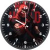 red hood armed and ready 7g wall clock