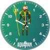 aquaman illustration 5q wall clock