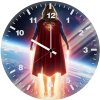courage of supergirl tz wall clock