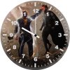blackadam vs superman ik wall clock