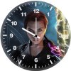 black widow with infinity gauntlet 6n wall clock