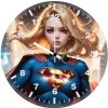 inferno supergirl le wall clock