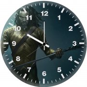 aquaman concept artwork hq wall clock