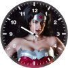 cosplay of wonder woman d3 wall clock