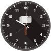 thor calligraphy 14 wall clock