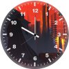 batman red sky 89 wall clock