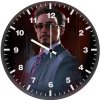 tony stark the man behind iron man xy wall clock