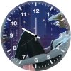 gwen stacy sitting at widow mr wall clock
