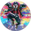spiderman into the spiderverse fan art gy wall clock