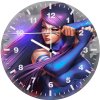psylocke art gk wall clock