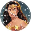 wonder woman gal gadot artwork 04 wall clock