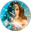 wonder woman cosplay art 9w wall clock