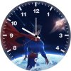 superman dimensional hero tr wall clock